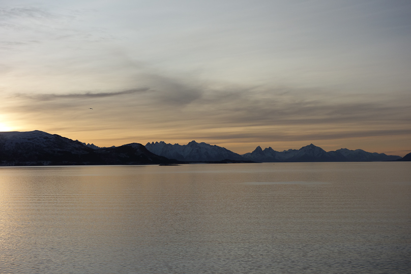 Leaving Sortland for Stokmarknes