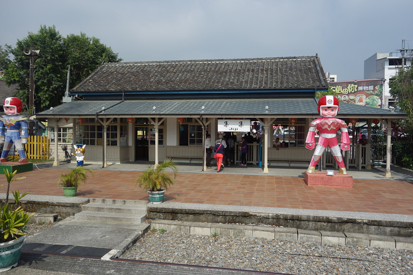 Jiji Station was built during the Japanese period of Taiwan (1895-1945).