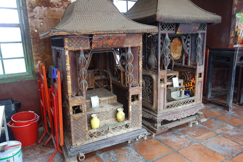 Old processional altars.