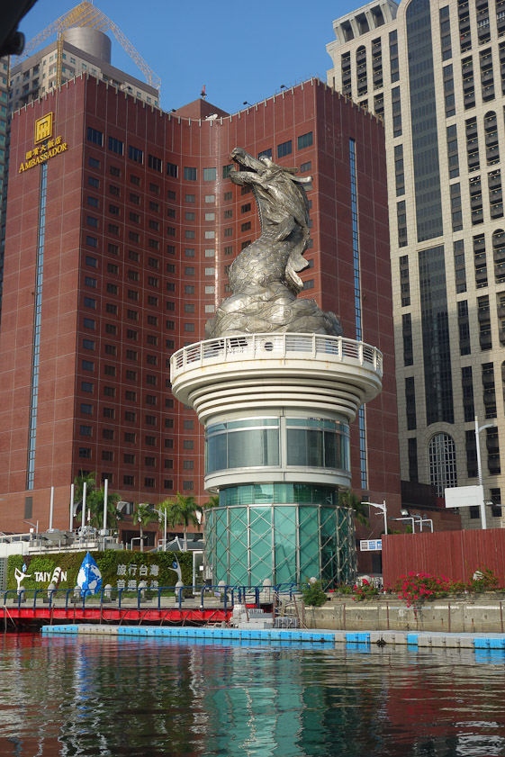 It's decorative but aside from a tourist souvenir shop on the ground level, I don't know what this is for.