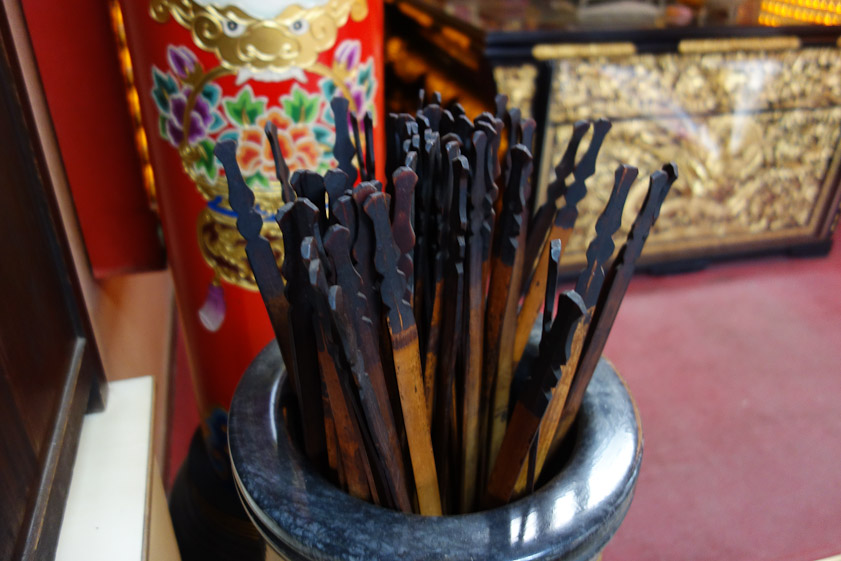 Divining sticks