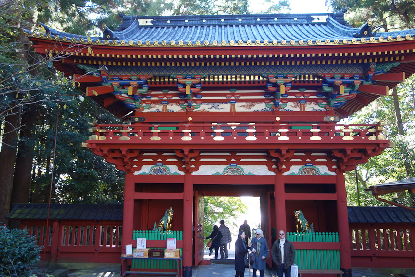 The inner side of Romon gate.