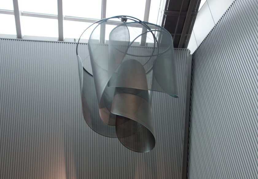 Hanging sculpture in Narita airport