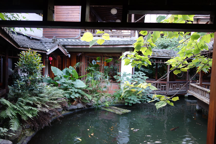 This was the view at the end of our table. There were also more private rooms for small groups.