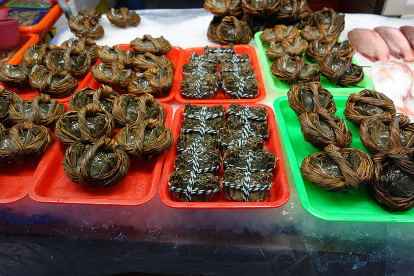 Seaweed, I expect.