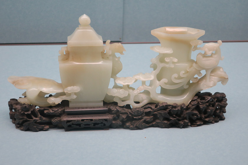 We concentrated on jade in our second visit to the Palace Museum