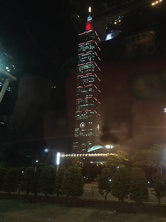 Taipei 101 is a 101-floor building that was the world's tallest from 2004 to 2010, when it was topped by one in Dubai.