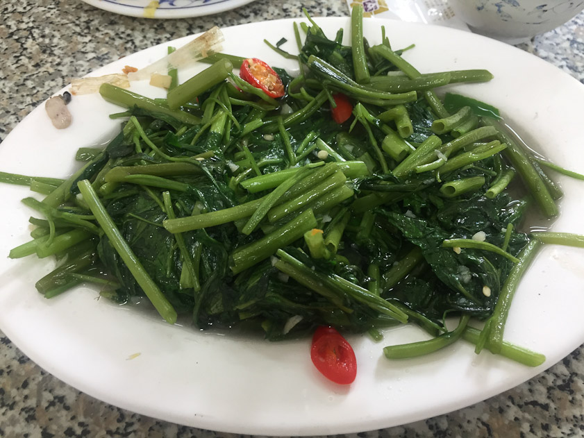 I've forgotten what this was, but we needed veggies. It wasn't terrific.
