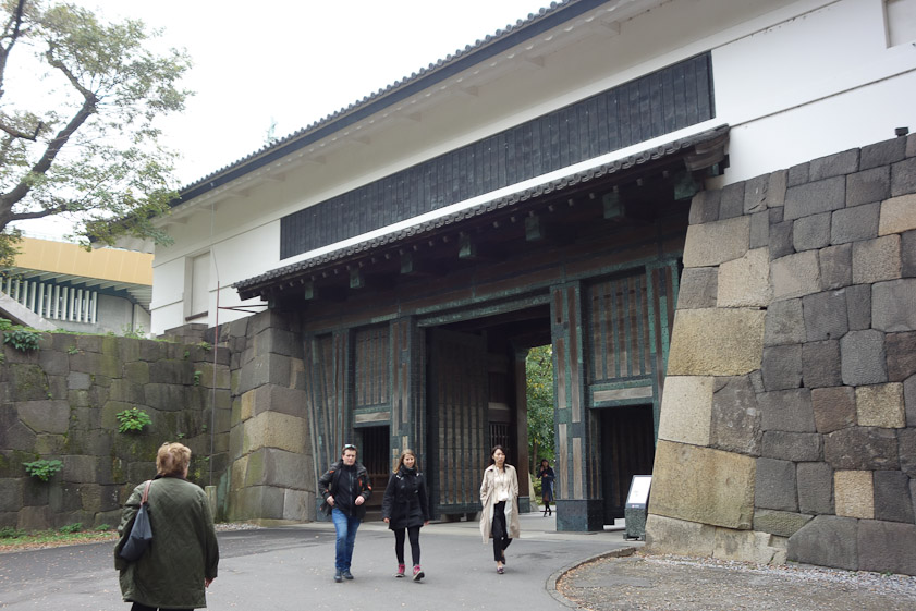 The Tayasu Gate to Edo Castle was built in 1635.
