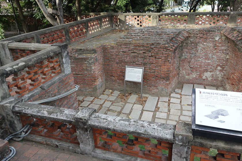 Excavated remains of Fort Provintia.