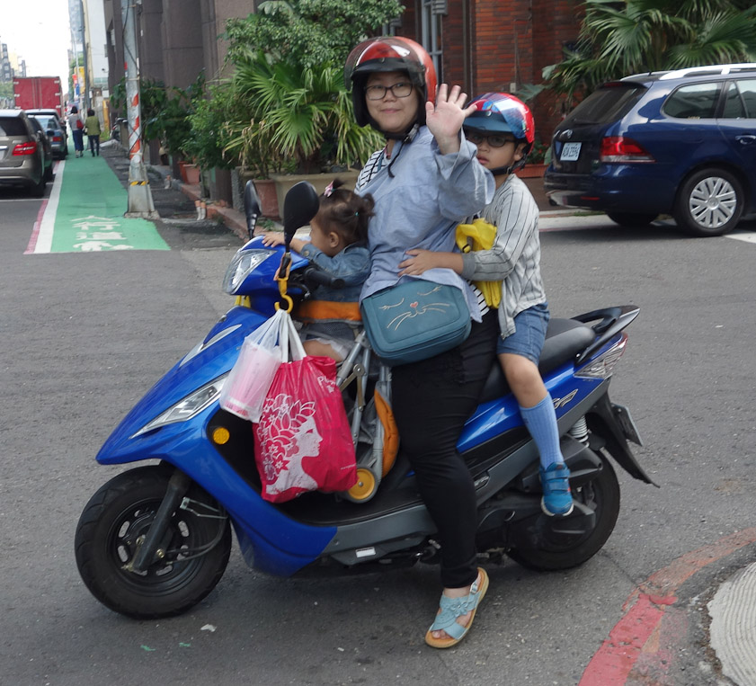 Ready to roll. Mariana called this a Taiwan SUV.