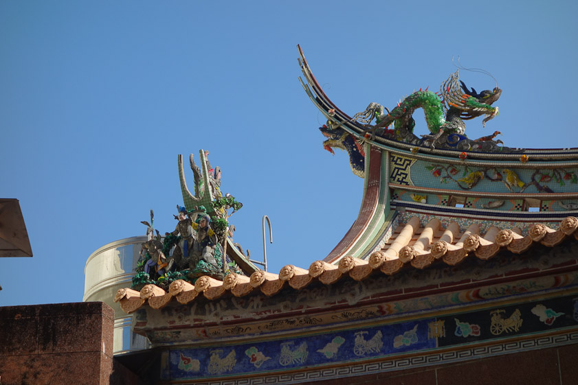 These great roof ornaments shows there was something here.