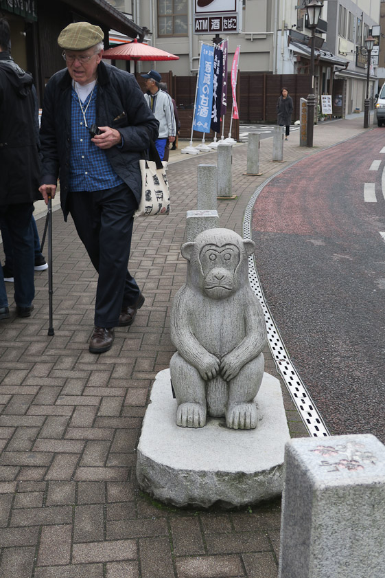 Omote Sando is also decorated with many animal figures.