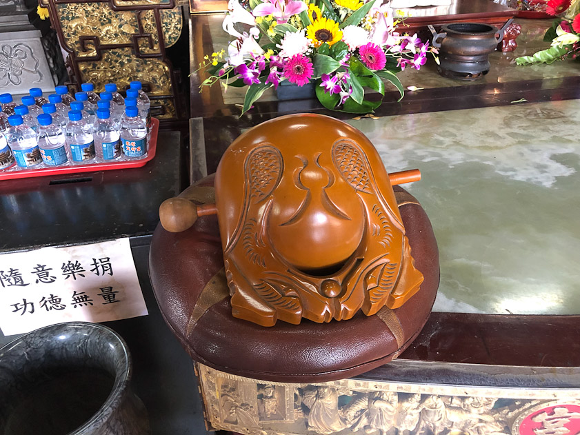 I don't know who gets to beat this wooden drum.