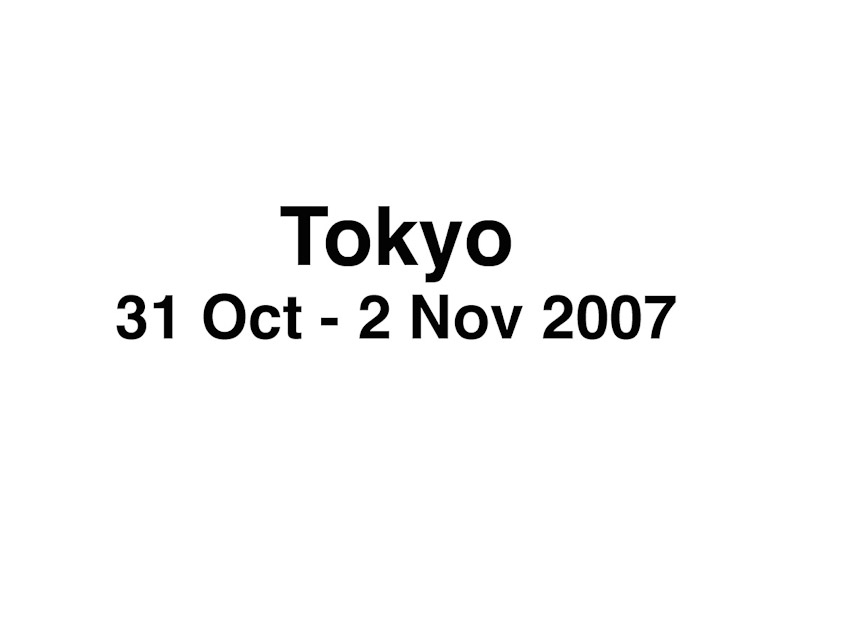 We took off from LAX a 1PM 30 October and landed the next day at Narita at 4:40PM. We took a private railroad (Keisei Skylliner) to Ueno Station and a taxi to our hotel in Asakusa, the Sunroute. By the time we checked in (7:30PM) we only wanted to fall into bed.