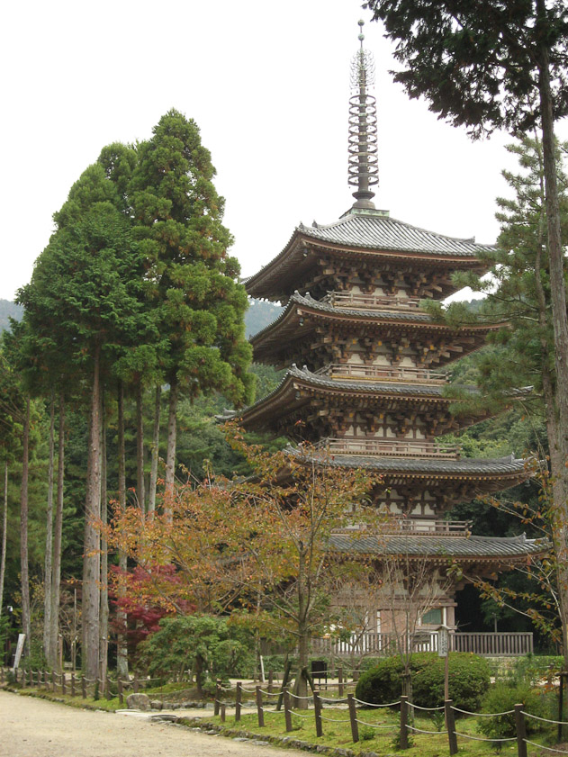 The five-story pagoda at Daigoji.