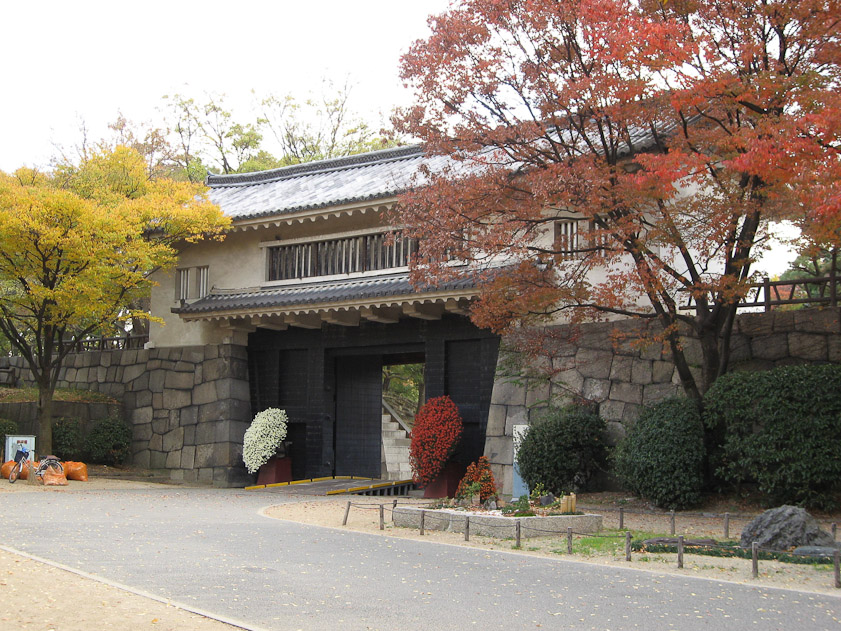 One of the castle gates.