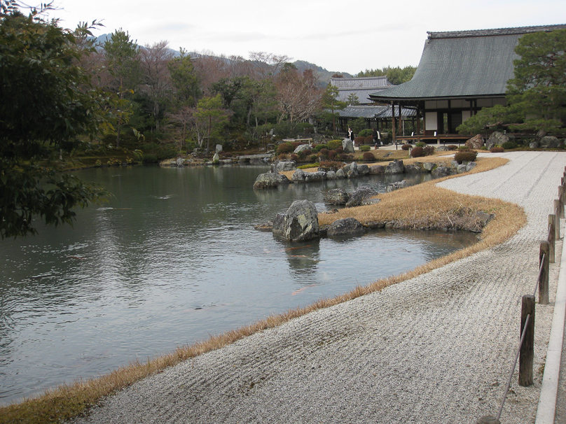 View from the end of the lake