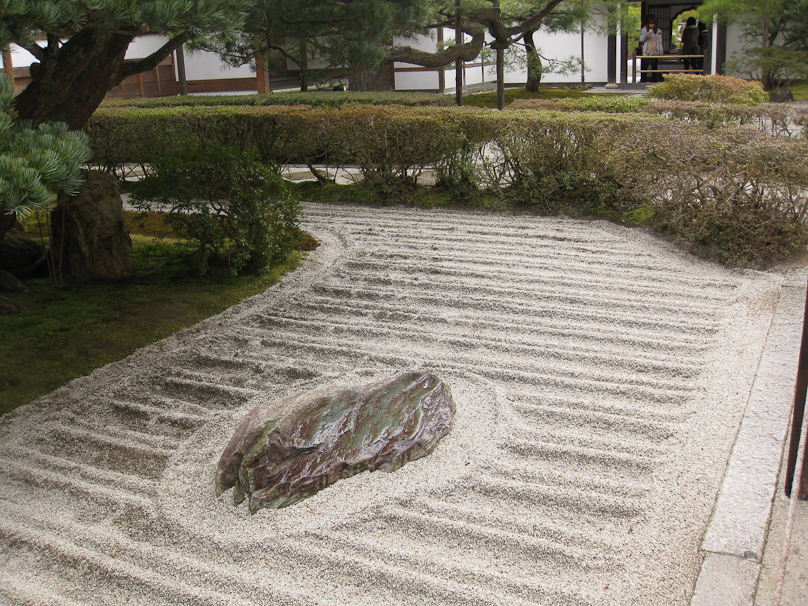 Gingkakuji (the Silver Pavilion) garden