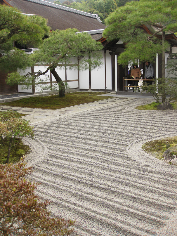 Gingkakuji (the Silver Pavilion) garden