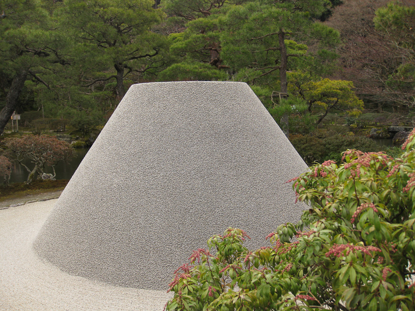 Gingkakuji (the Silver Pavilion) garden