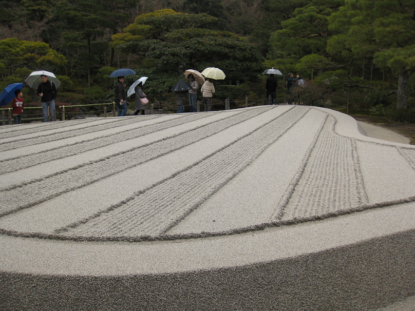 Gingkakuji (the Silver Pavilion) garden