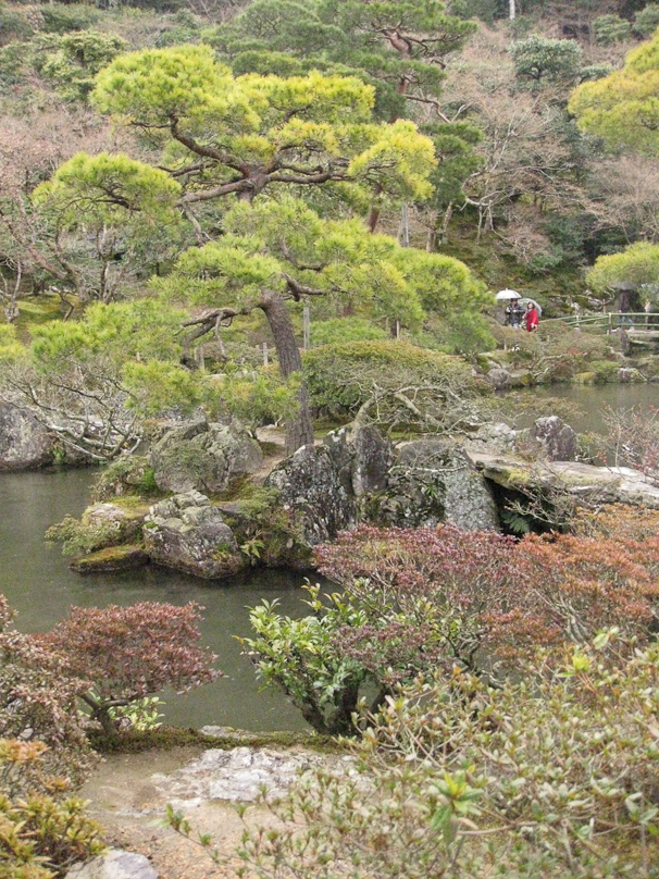 Gingkakuji (the Silver Pavilion) garden