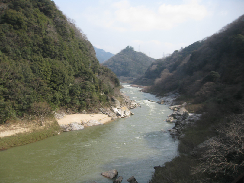 View from train en route from Ueno to Nara.