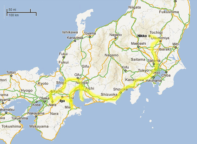 For our eighth visit to Japan we revisited Tokyo, Nagoya, Nara and Kyoto. We also toured in Mie Prefecture, between Nagoya and Nara.
