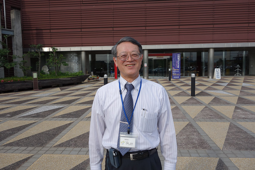 Our guide to the museum was Ito Masakazu, a retired Hitachi metallurgist who spent two years at MIT.