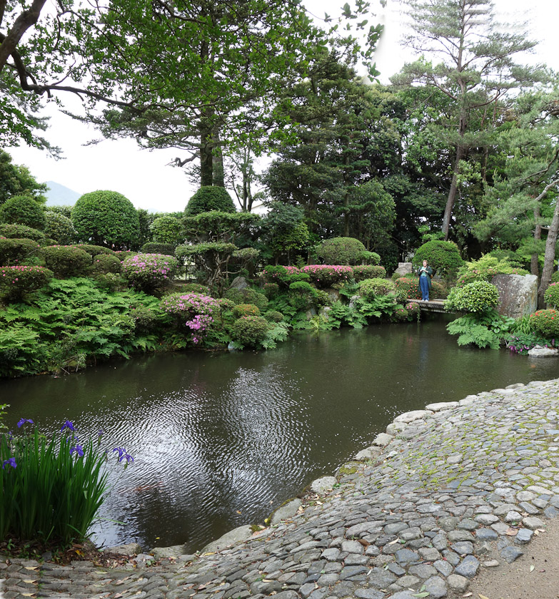 The garden is a small, private gem.