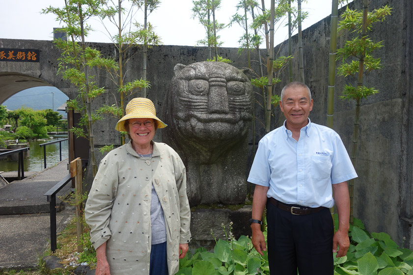 Our taxi driver was very helpful and a character.