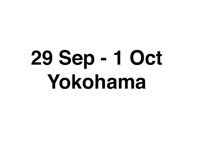 We left Los Angeles 28 September 2015 to start our 11th visit to Japan. Landing at Narita Airport on 29 September we took the express train to Yokohama, which we'd never seen.