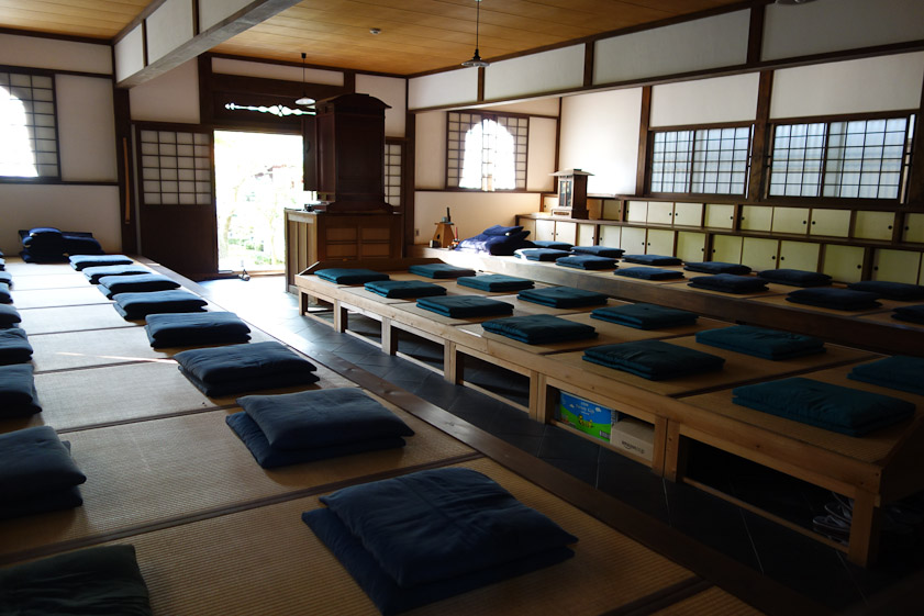Meditation room at Enko-ji