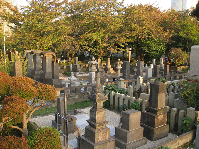 Aoyama Cemetery has many 19c emigre graves.