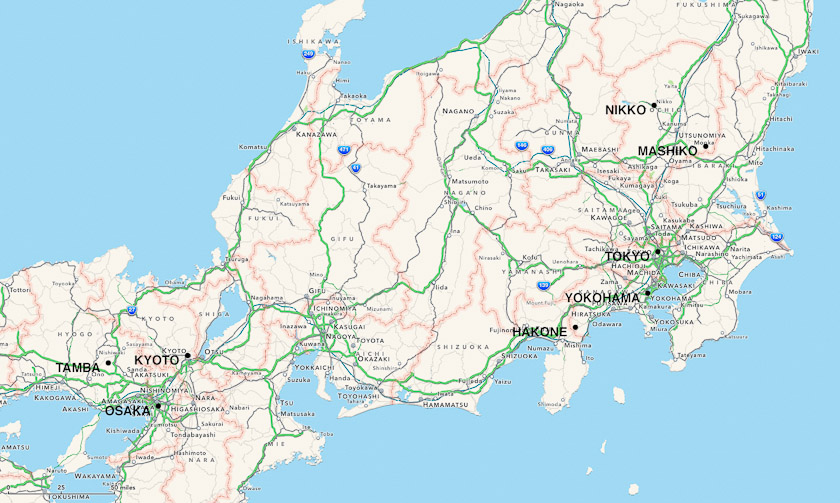 Our 11th trip to Japan revisited several places and included two new sights, Yokohama and Hakone.