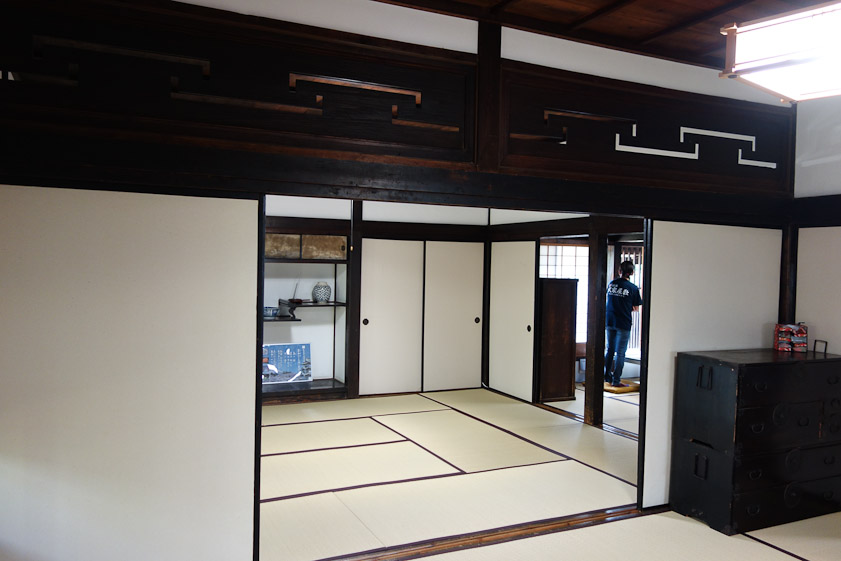 Ito house, in the Nakacho Traditional Building Preservation District in Hirosaki.