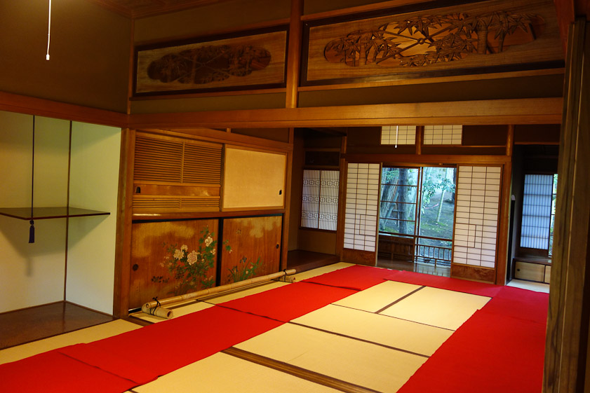 Another room in the Saito Family Summer Villa.