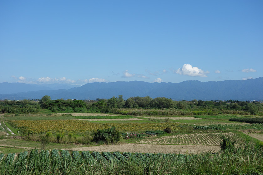 Landscape near the Ito Estate south of Niigata.