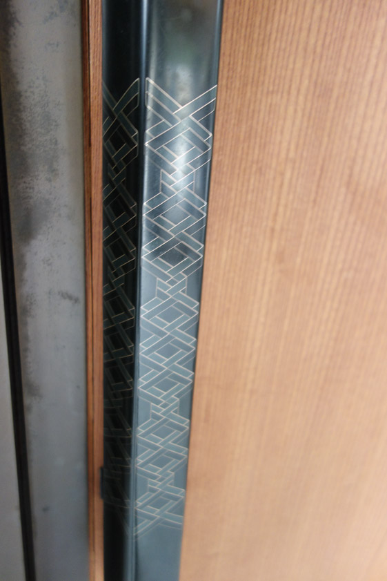 You can't find a door handle like this at Home Depot.