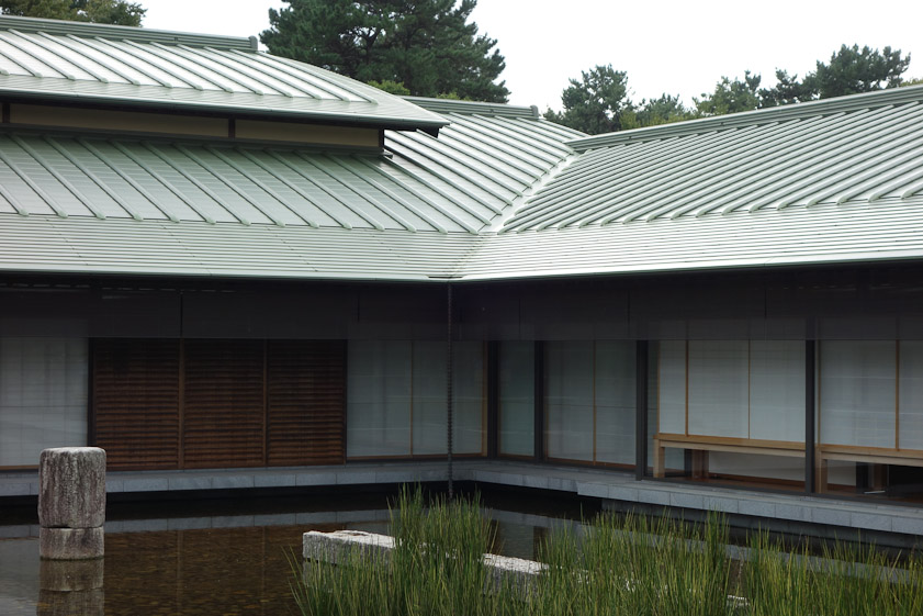 Many rooms have views of the garden.
