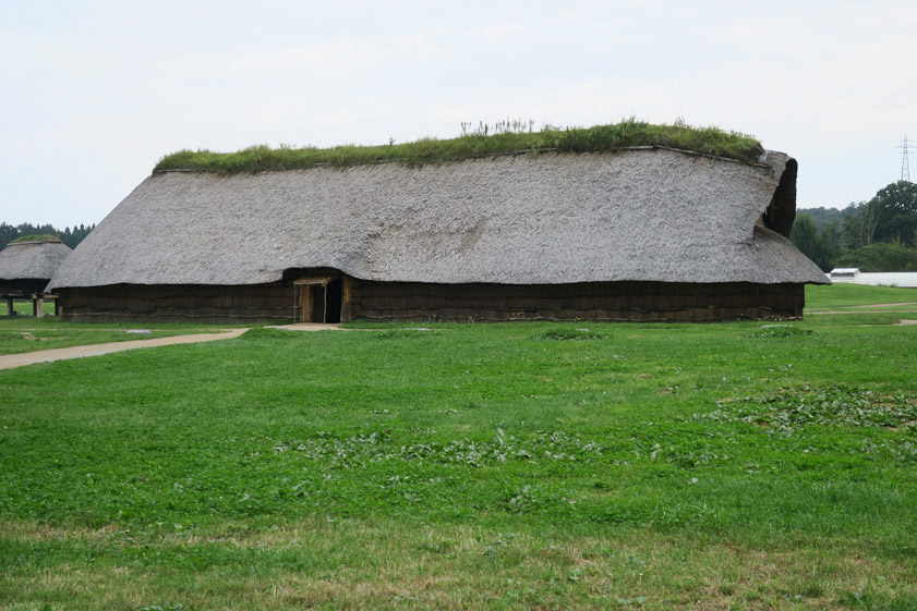 The largest recontructed Jomon house.