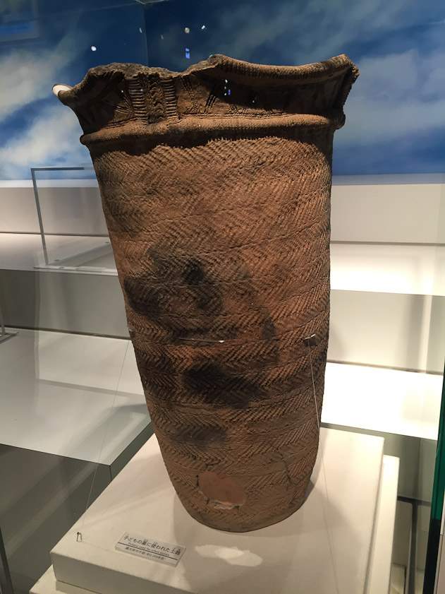 Jomon pot used for infant burial.