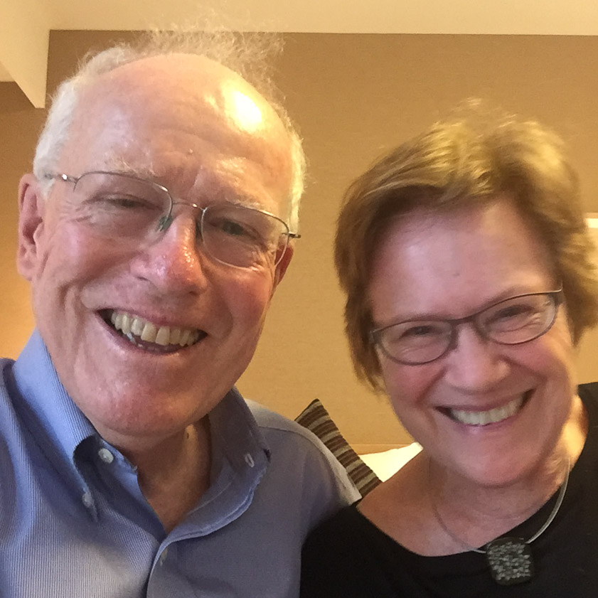 Selfie in our hotel room after all the kindness shown us in Akita.