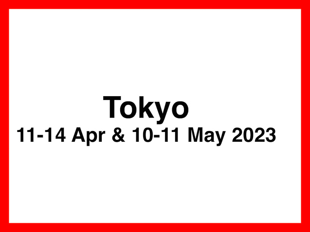 We returned to Japan in April 2023, after 3-years of COVID restrictions were lifted.