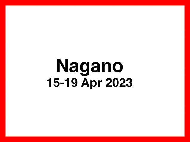 After four nights in Tokyo we left for Nagano, a prefecture we'd never visited in the mountains.