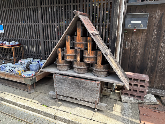 These appear to be buckets to carry water in case of a fire.