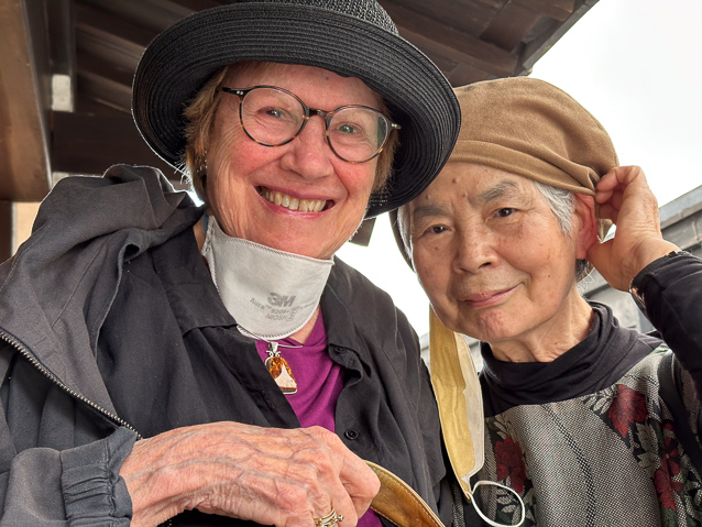 Mariana and Teruko from Kobe.