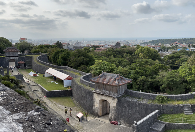 View from inner wall of thr outer wall and beyond.