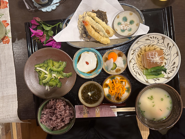 My second dinner at Ryukyu Ryori Nuchigafu.